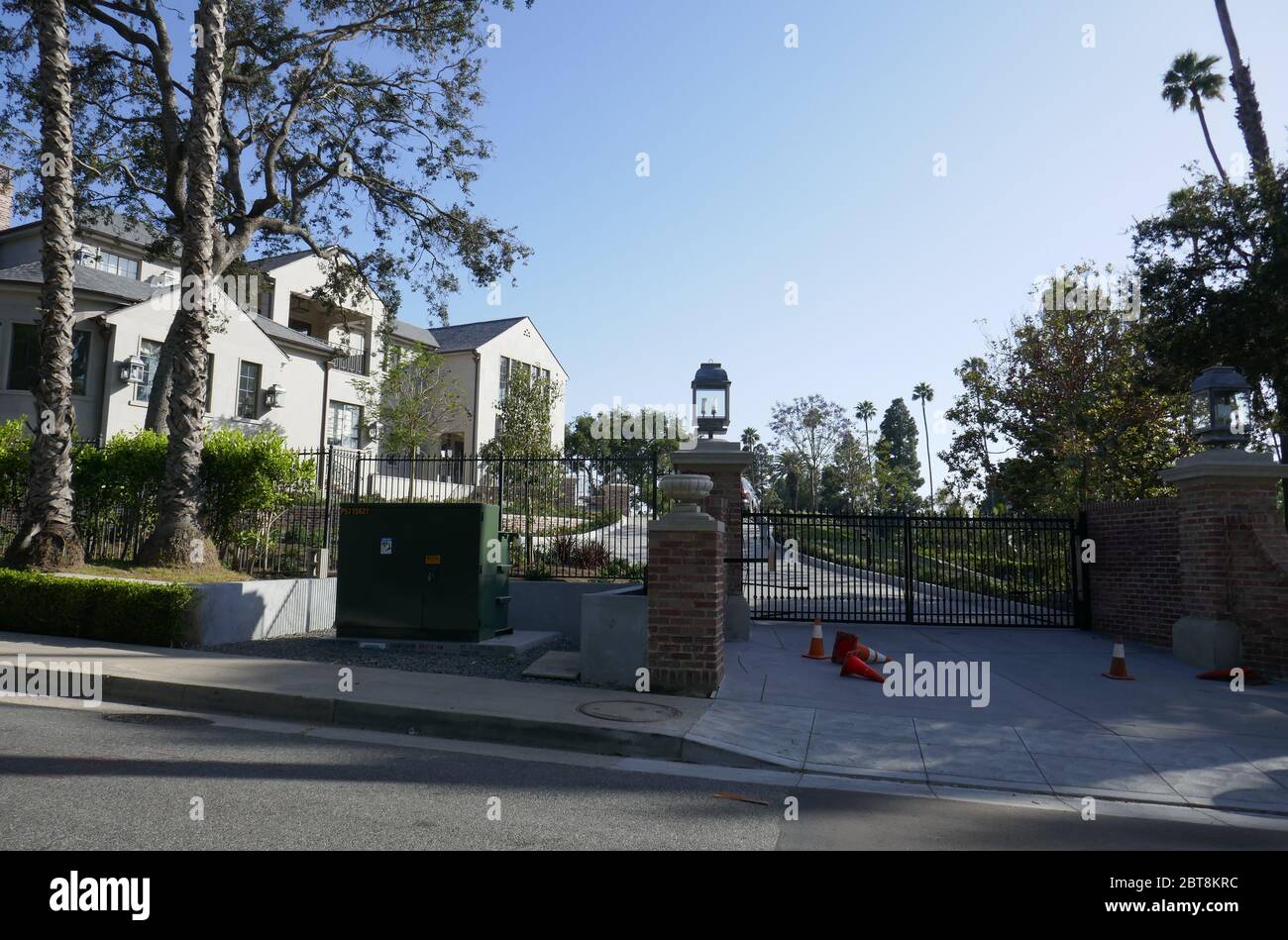 Beverly Hills, Kalifornien, USA 23. Mai 2020 EIN allgemeiner Blick auf die Atmosphäre von Marion Davie's ehemaligem Haus in der Lexington Road 1700 am 23. Mai 2020 in Beverly Hills, Kalifornien, USA. Foto von Barry King/Alamy Stock Photo Stockfoto