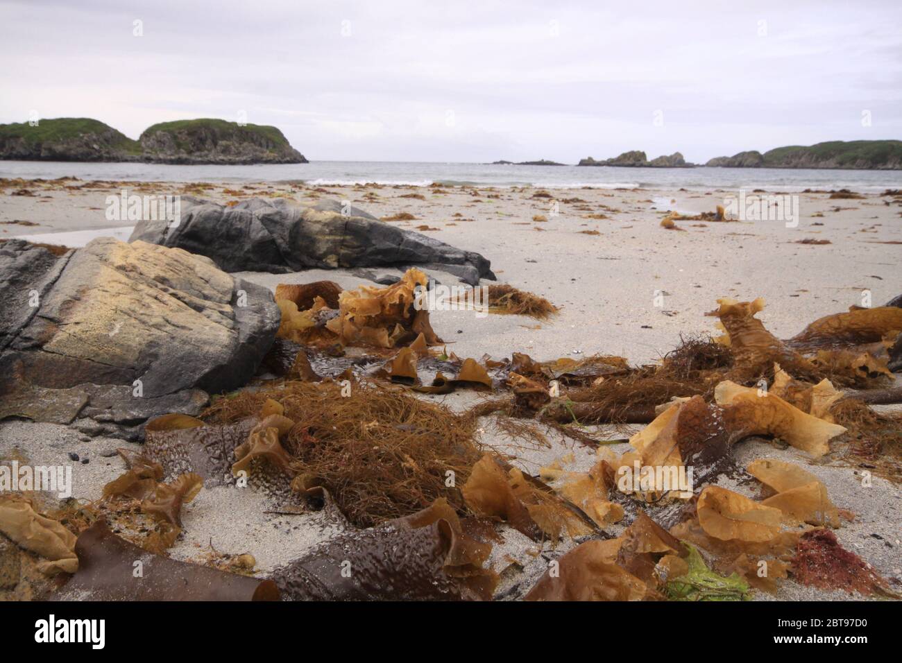 Uisken Beach, Mull, schottland Stockfoto