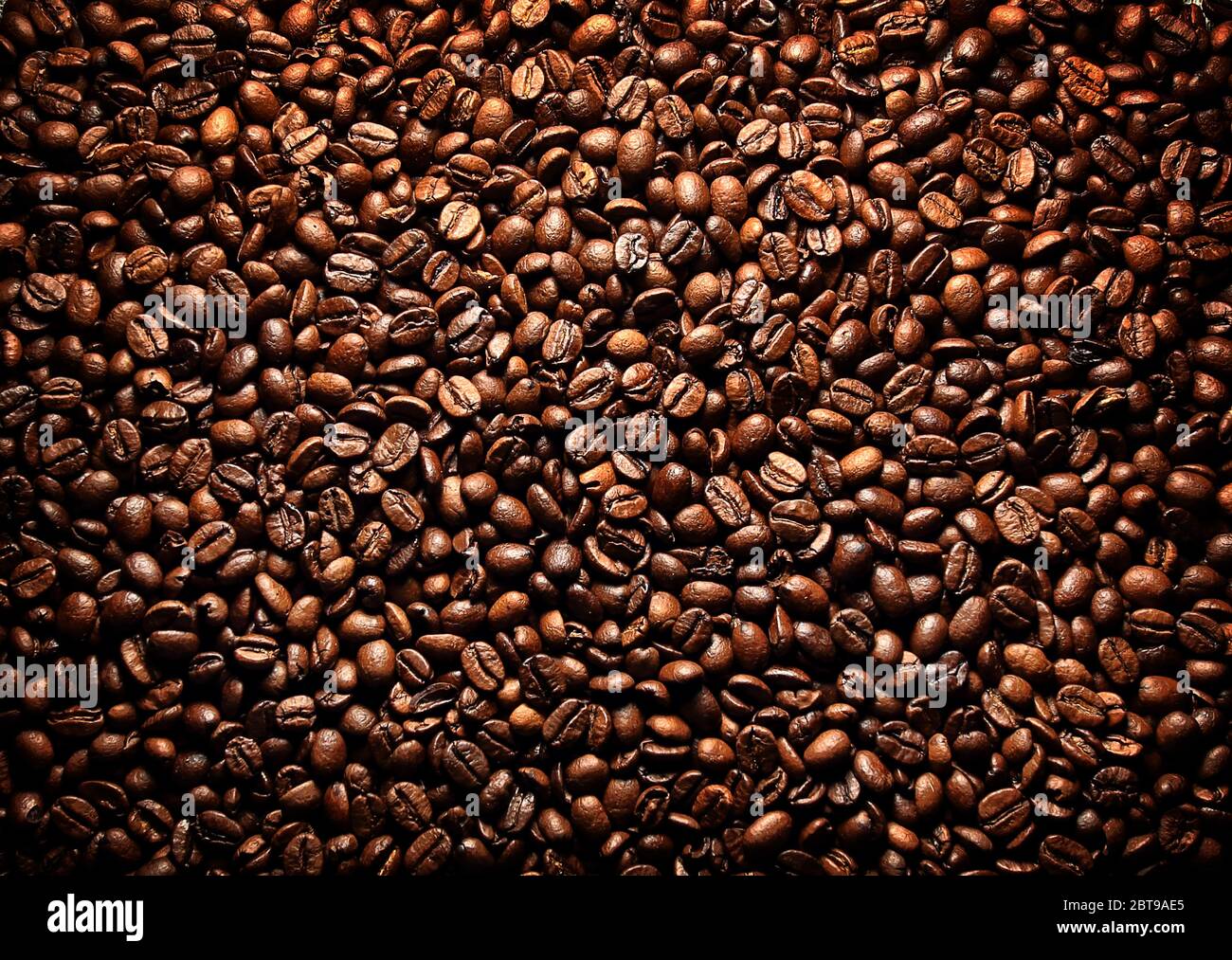 Rösten köstlichen aromatischen Kaffee Stockfoto