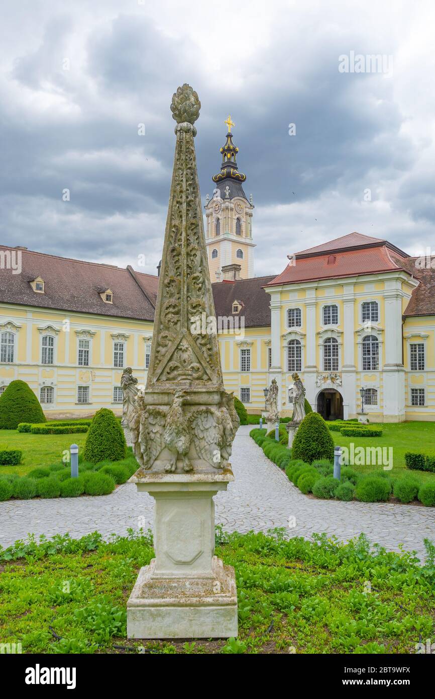 Altenburg barocke Klosteranlage (Stift Altenburg), Waldviertel, Niederösterreich Stockfoto