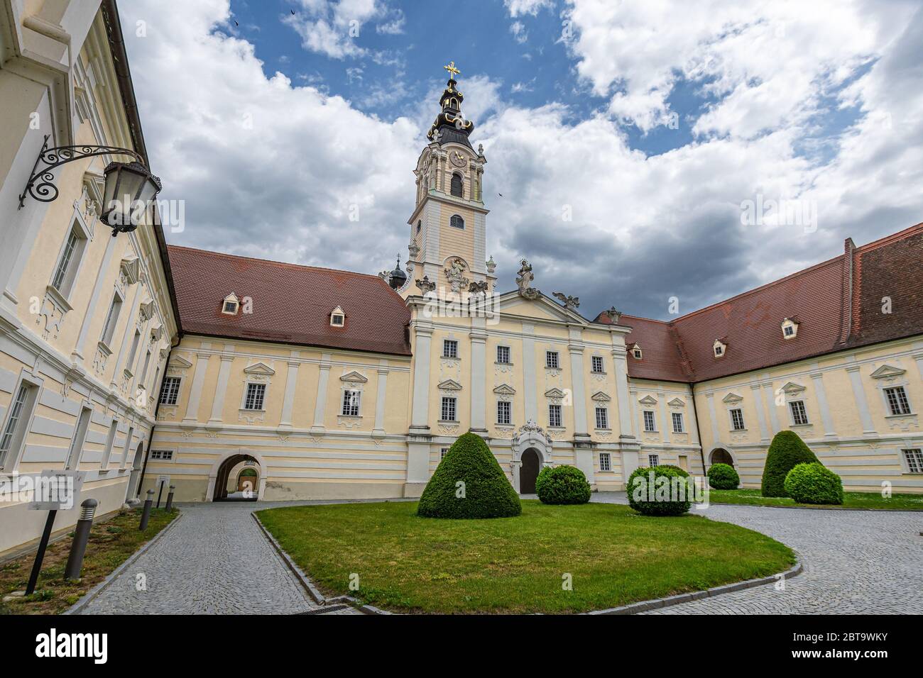 Altenburg barocke Klosteranlage (Stift Altenburg), Waldviertel, Niederösterreich Stockfoto