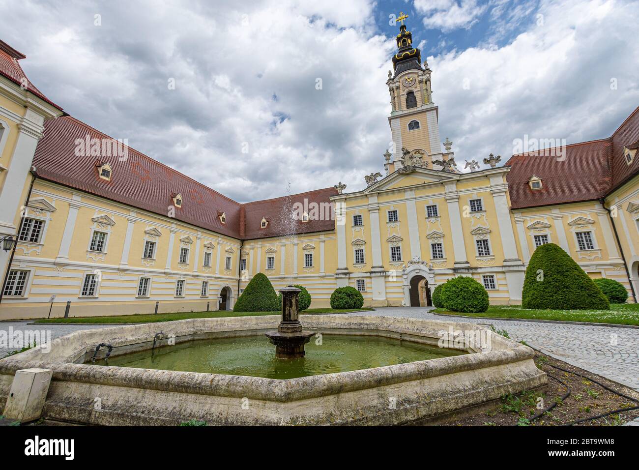 Altenburg barocke Klosteranlage (Stift Altenburg), Waldviertel, Niederösterreich Stockfoto