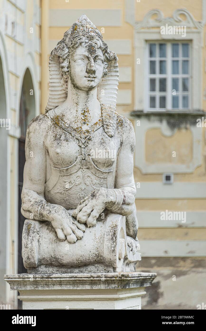 Altenburg barocke Klosteranlage (Stift Altenburg), Waldviertel, Niederösterreich Stockfoto