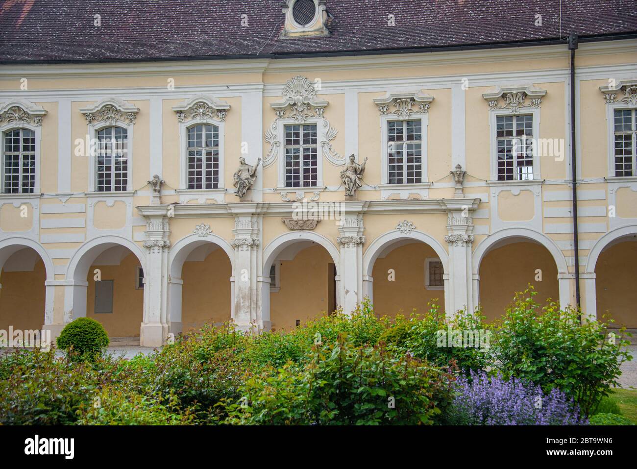 Altenburg barocke Klosteranlage (Stift Altenburg), Waldviertel, Niederösterreich Stockfoto