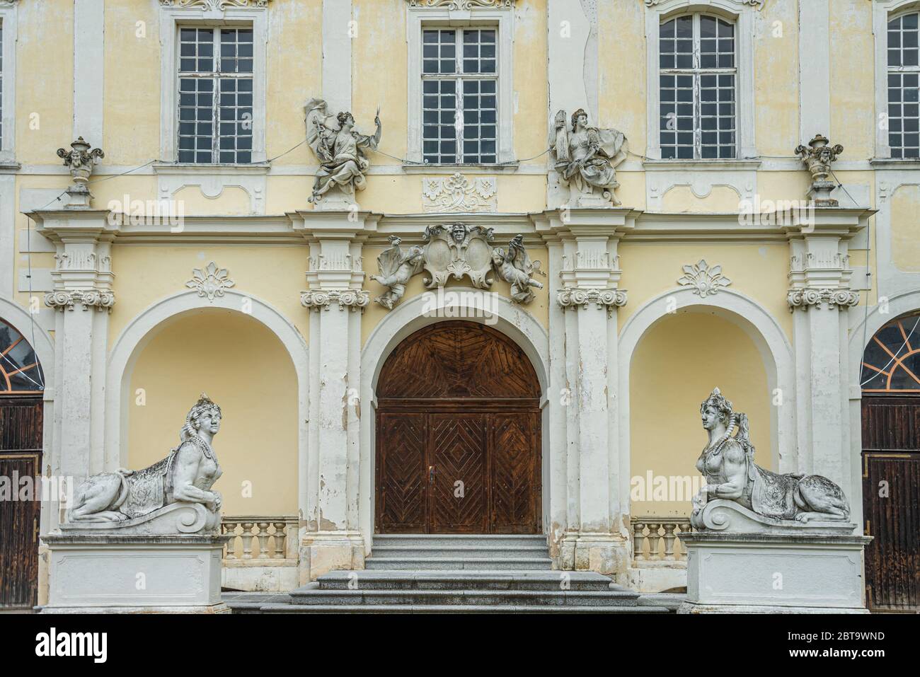Altenburg barocke Klosteranlage (Stift Altenburg), Waldviertel, Niederösterreich Stockfoto