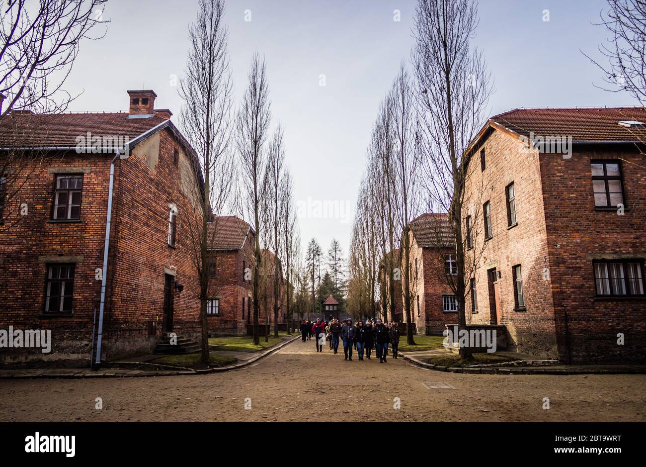 Auschwitz Birkenau - Polen Stockfoto