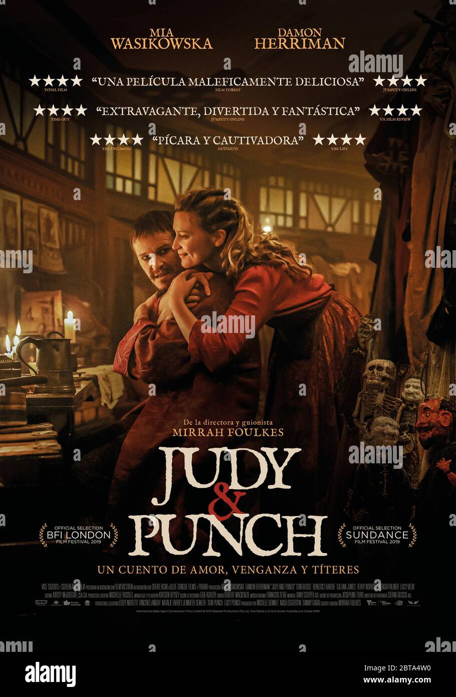 JUDY & PUCH (2019), Regie: MIRRAH FOULKES. KREDIT: VICE MEDIA/PARIAH PRODUKTIONEN/SOUNDFIRM/BLUE-TONGUE FILME / ALBUM Stockfoto