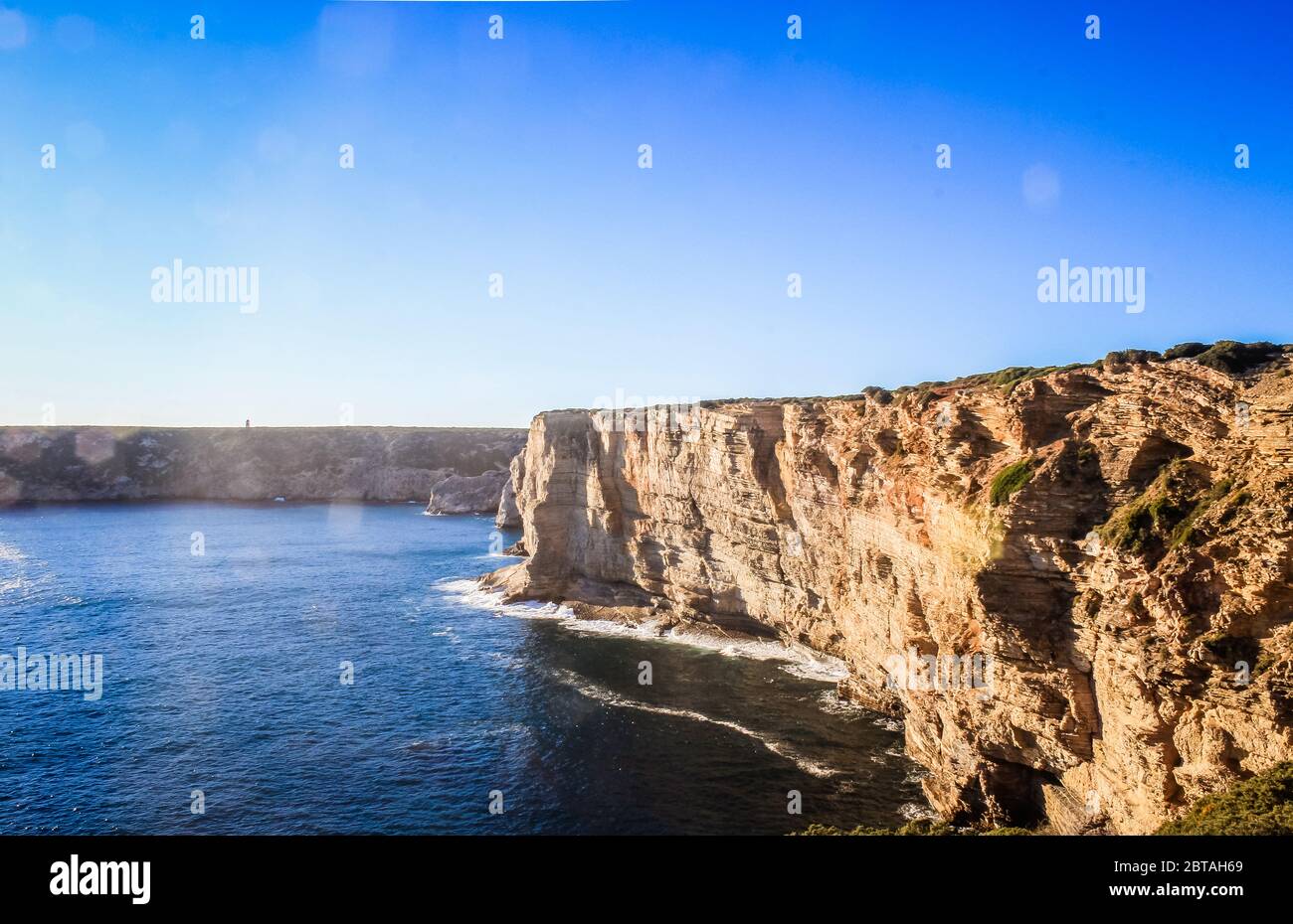 São Vicente Kap - Sagre, Algarve - Portugal Stockfoto