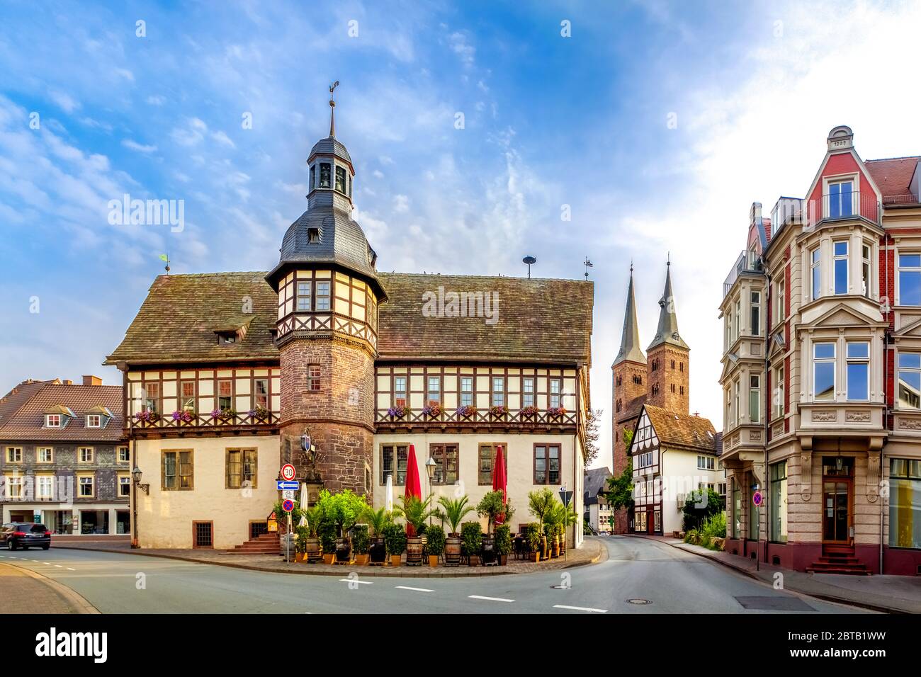 Rathaus, Hoexter, Deutschland Stockfoto