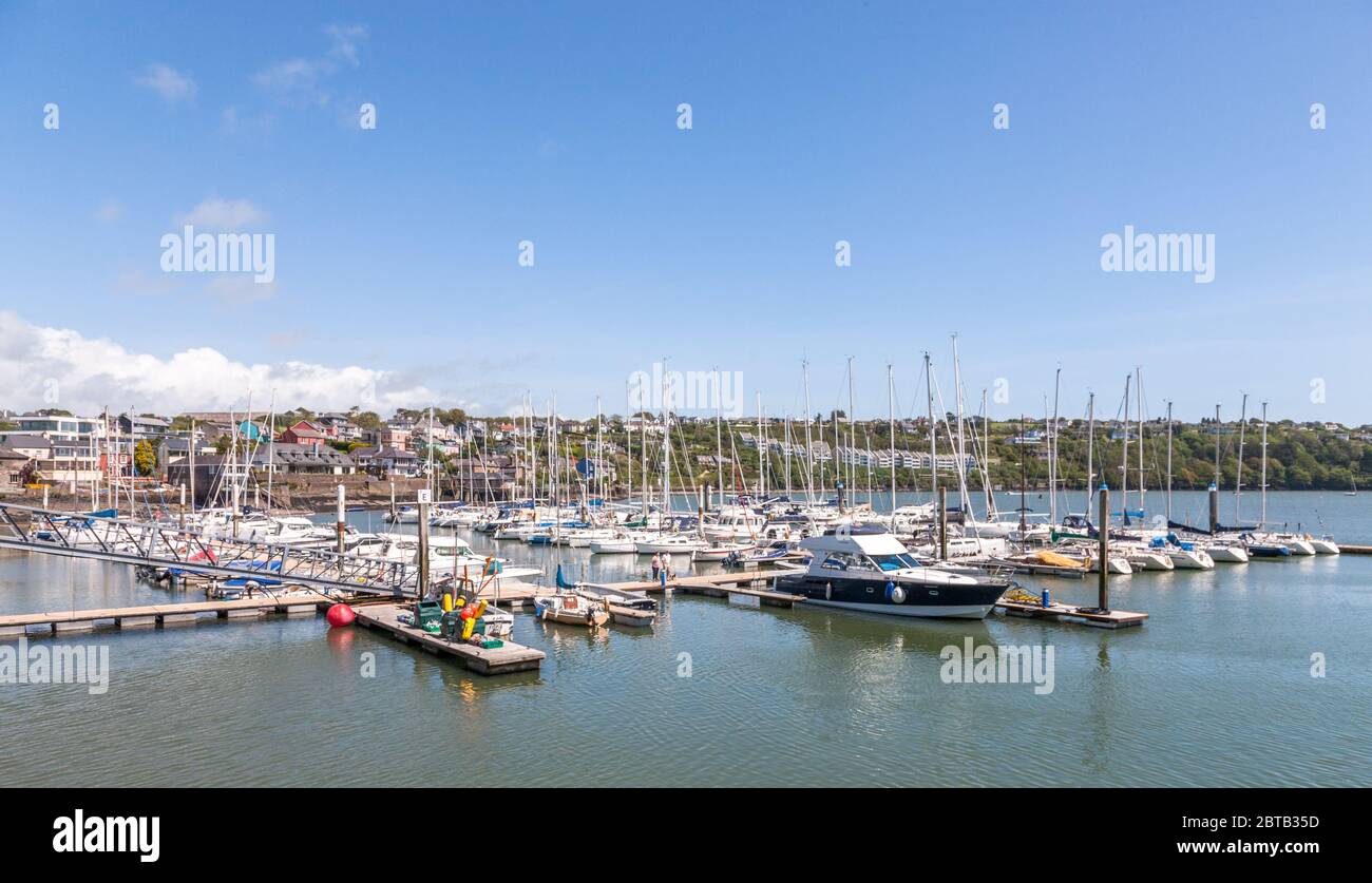 Kinsale, Cork, Irland. Mai 2020. Ein Blick auf die Yachten und Freizeitboote in der Marina in Kinsale, Co. Cork, Irland. - Kredit; David Creedon / Stockfoto