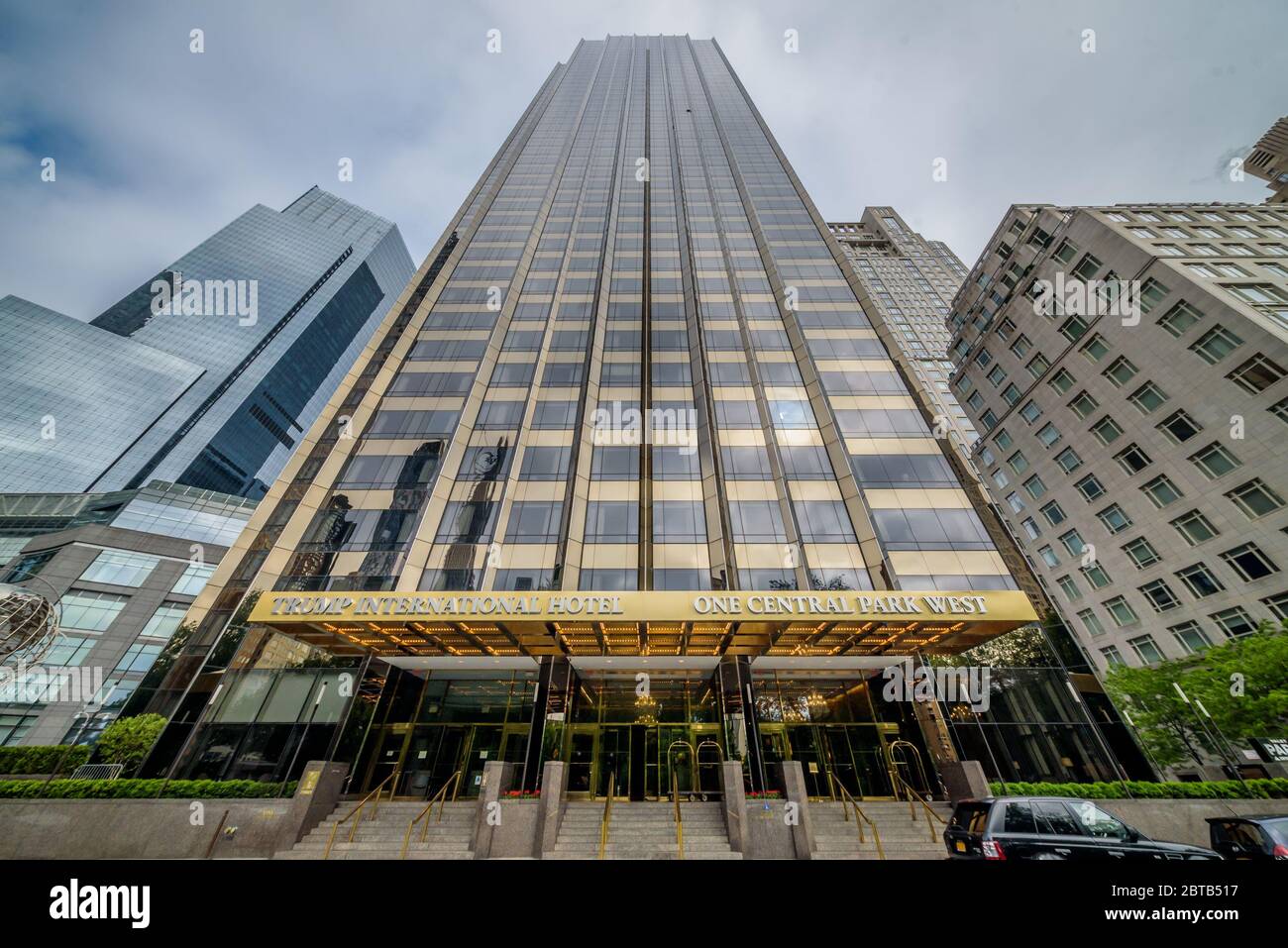 USA. Mai 2020. Trump International Hotel und Tower am Columbus Circle. (Foto: Erik McGregor/Sipa USA) Quelle: SIPA USA/Alamy Live News Stockfoto