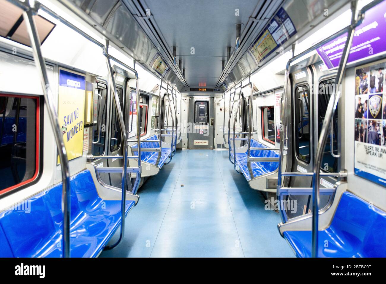 New York New Jersey Port Authority Path Train Stockfoto New York New Jersey Port Authority Path Train Stockfoto