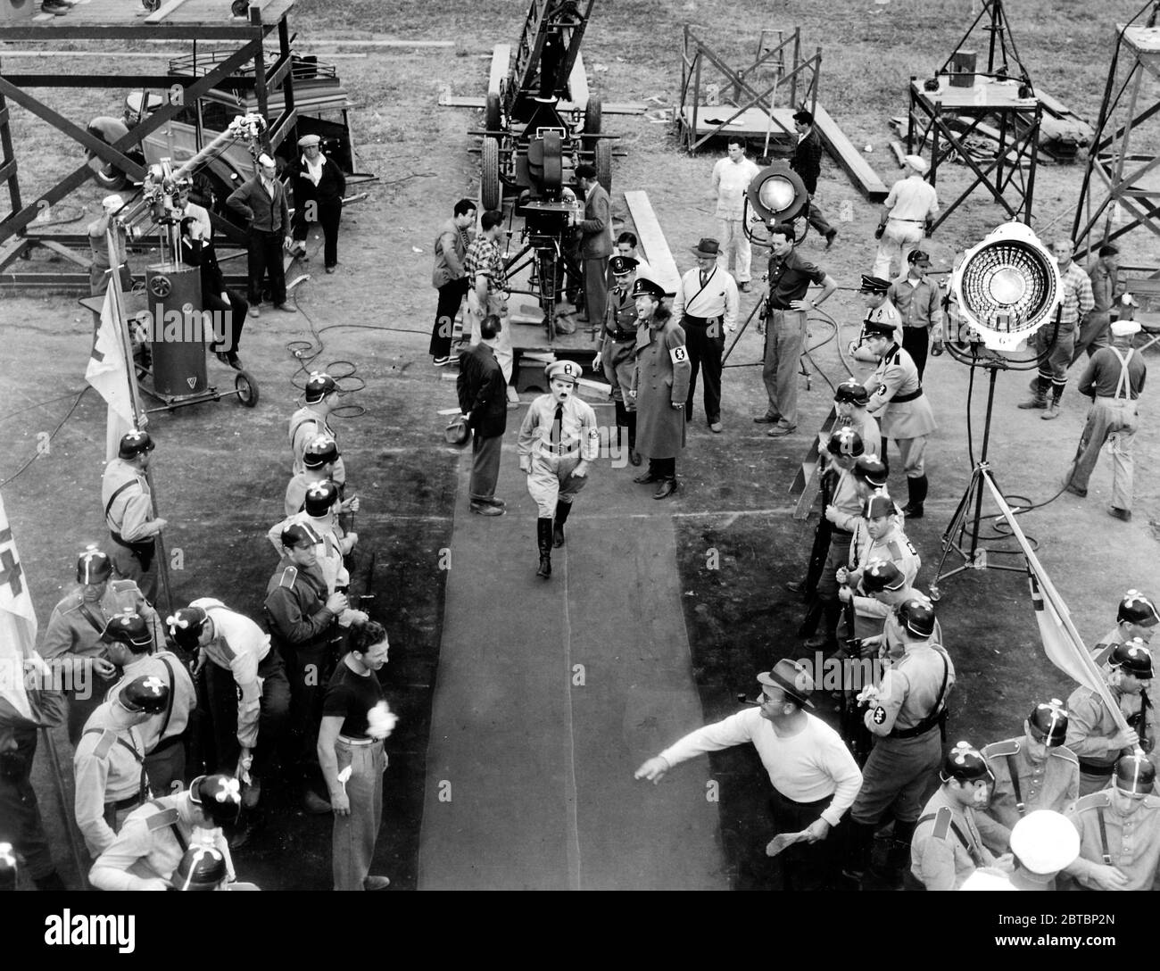 Charles Chaplin , 'der große Diktator' (1940) Vereinigte Künstler Aktenzeichen # 34000-026THA Stockfoto