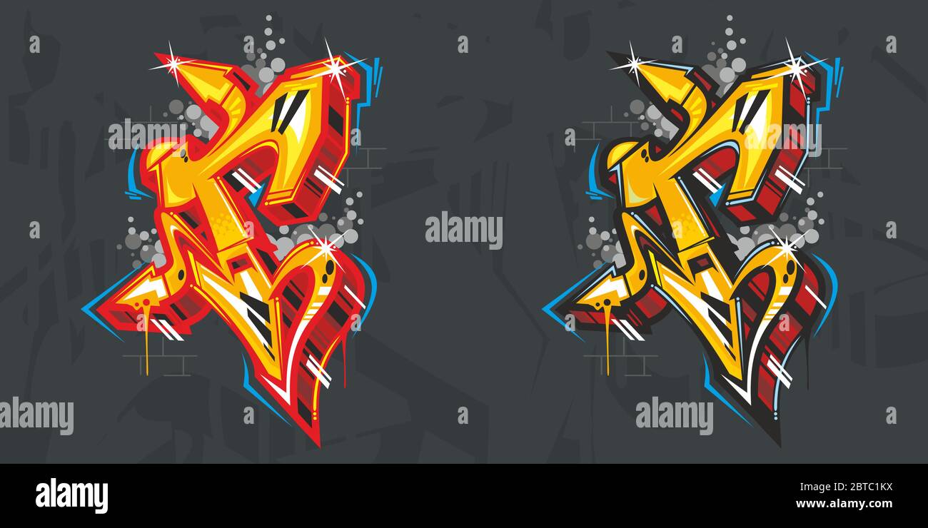 Graffiti Buchstaben R Stockfotos Und Bilder Kaufen Alamy