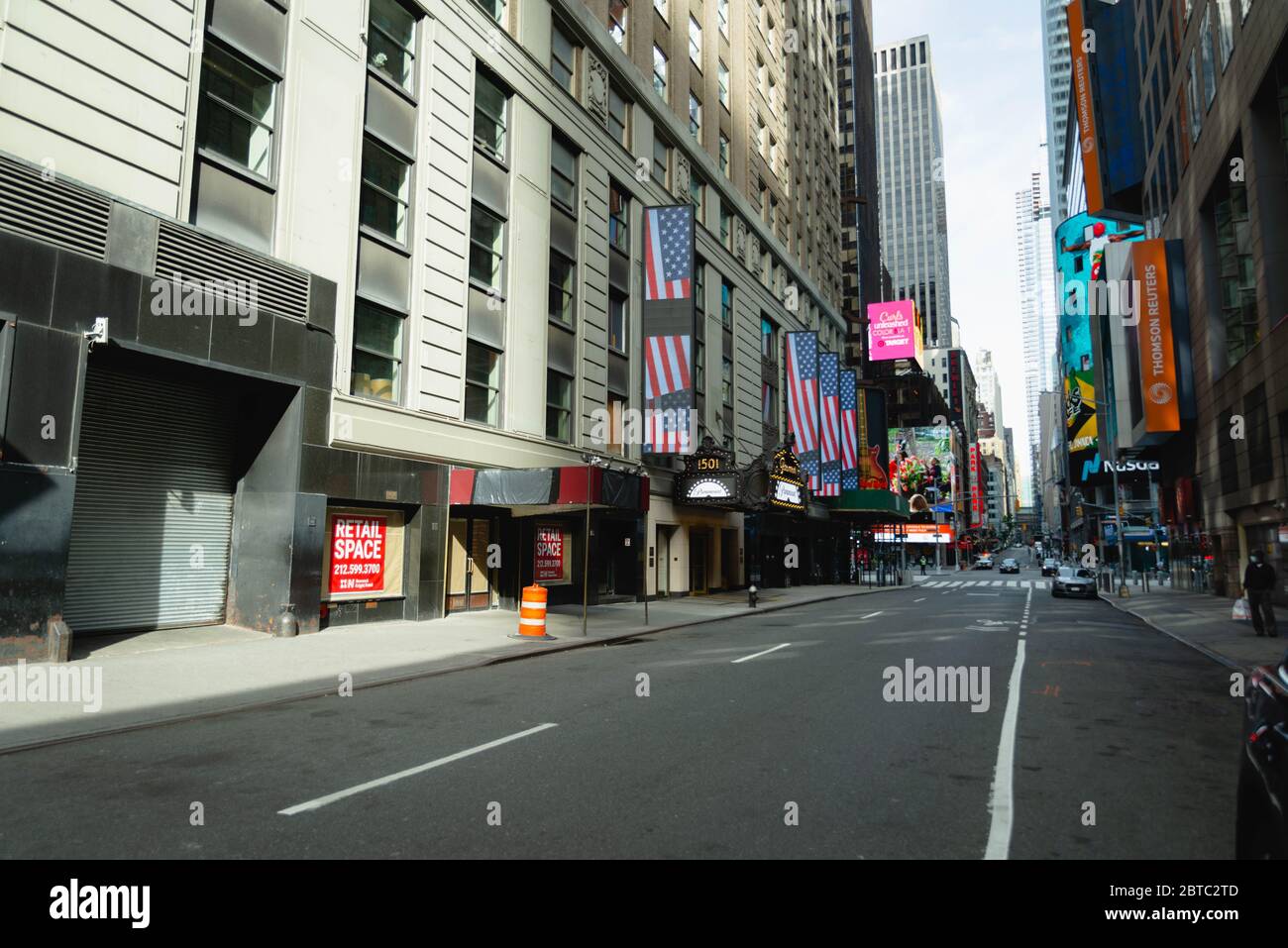 New york Szenen aus Coronavirus Pandemic Stockfoto