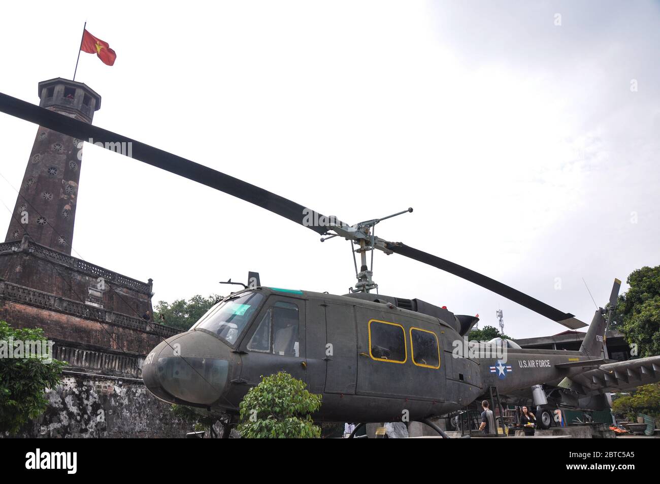 Das Vietnam Military History Museum, Hanoi Stockfoto