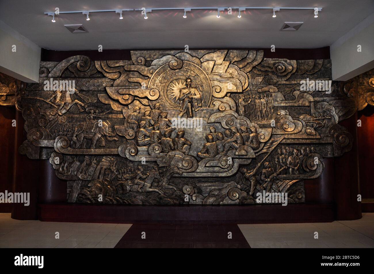 Das Vietnam Military History Museum, Hanoi Stockfoto