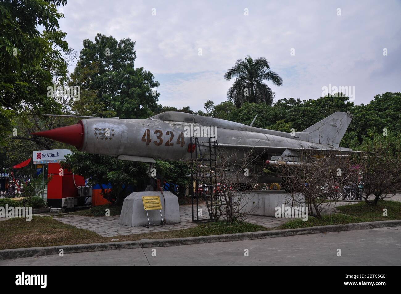 Das Vietnam Military History Museum, Hanoi Stockfoto