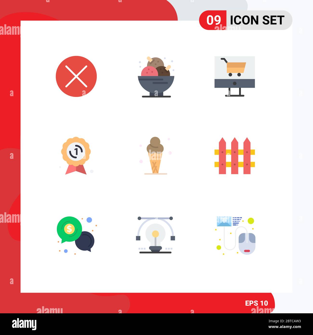 flat color ui pallette