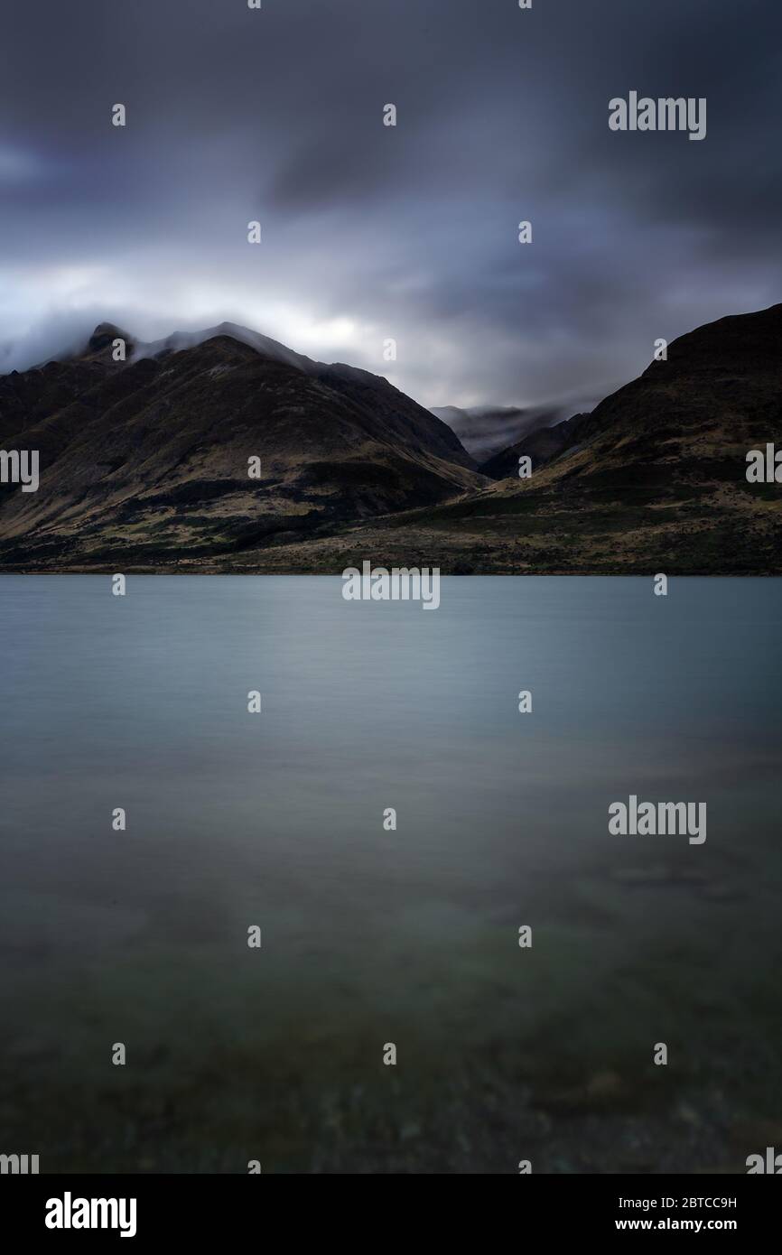 North Mavora Lake, Südinsel, Neuseeland Stockfoto