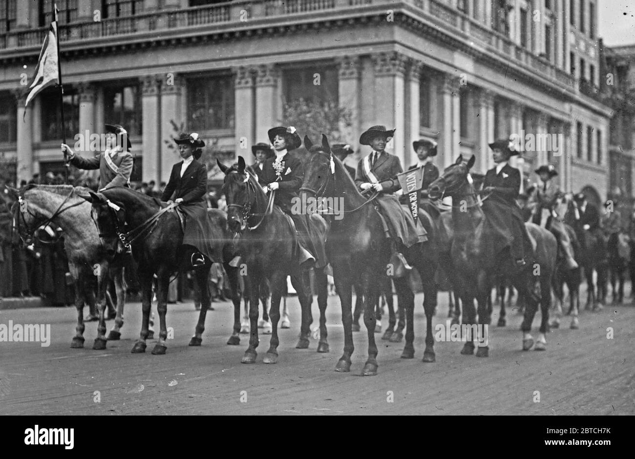 Suffragette Parade - N. Y. Ca. 1912 Stockfoto