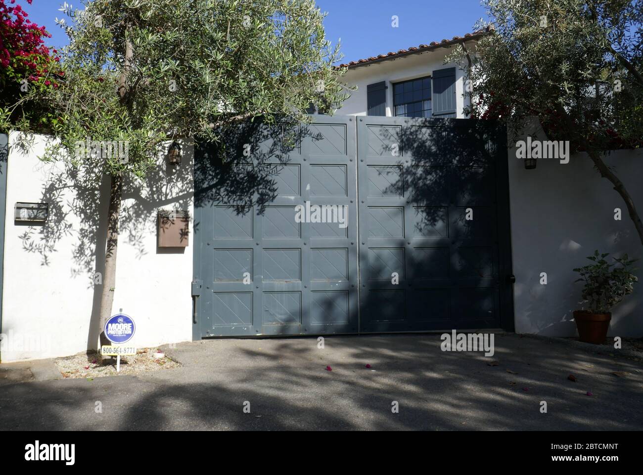 Los Angeles, Kalifornien, USA 24. Mai 2020 EIN allgemeiner Blick auf die Atmosphäre von Ewan McGregors Haus am 24. Mai 2020 in Los Angeles, Kalifornien, USA. Foto von Barry King/Alamy Stock Photo Stockfoto