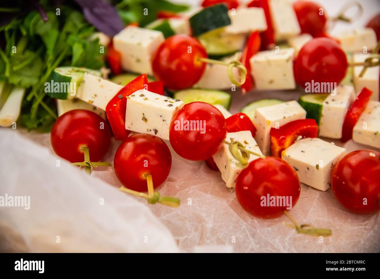 Catering ein Urlaub Business Empfang Stockfoto