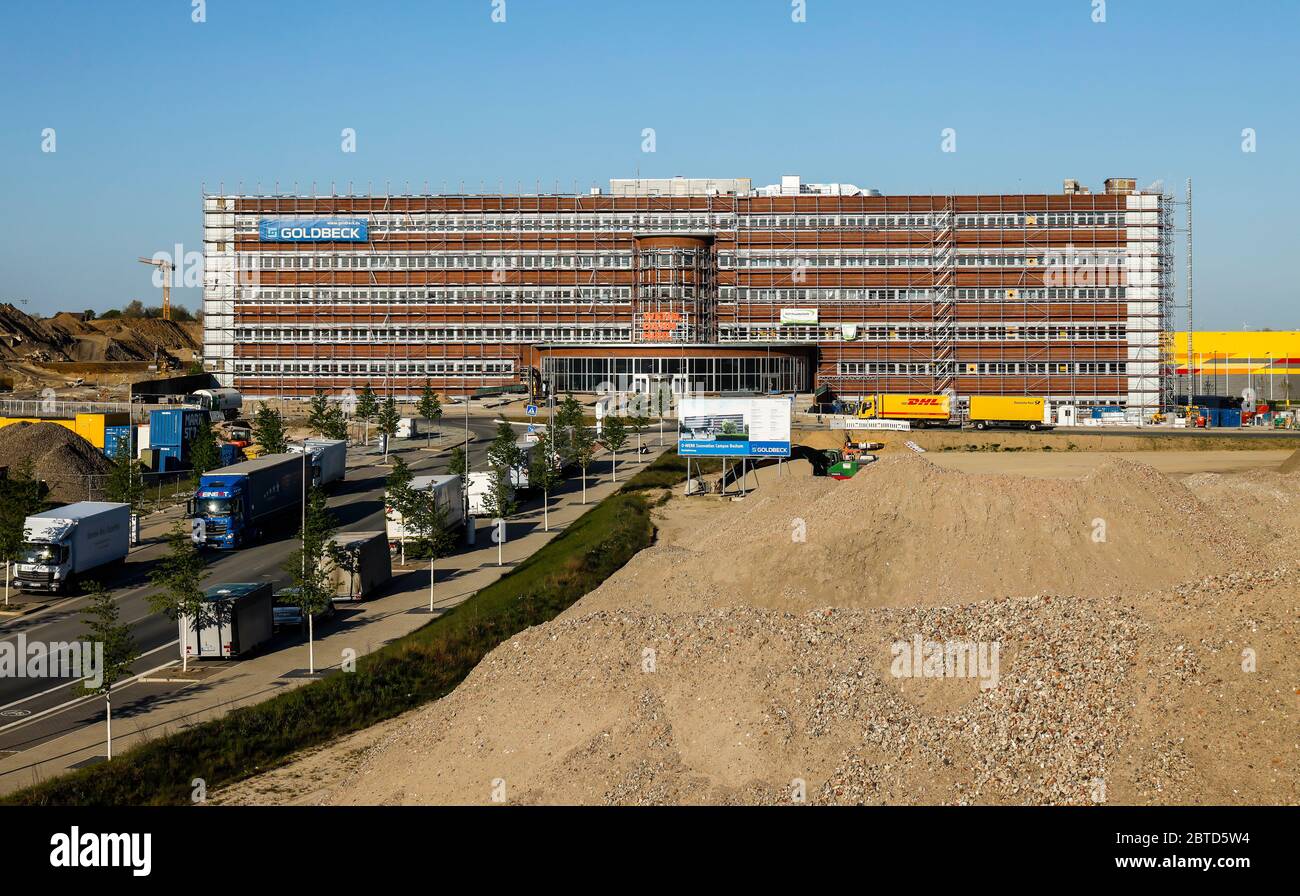 Bochum, Ruhrgebiet, Nordrhein-Westfalen, Deutschland - Mark 51 7, Konversion des ehemaligen Opel Werks Bochum Gelaendes, das Opel-Verwaltungsgebäude w Stockfoto