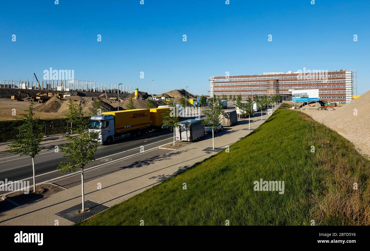 Bochum, Ruhrgebiet, Nordrhein-Westfalen, Deutschland - Mark 51 7, Umbau des ehemaligen Opel-Werks Bochum Standort, wird das Opel-Verwaltungsgebäude Stockfoto