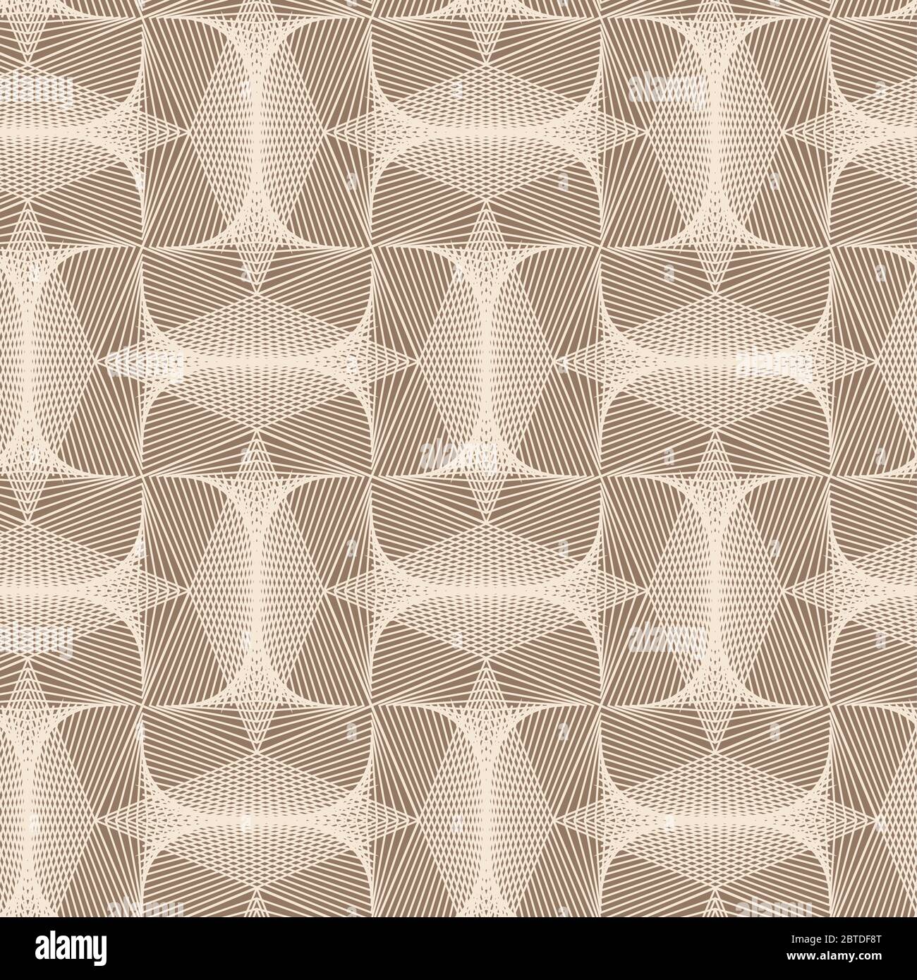 Guilloche Hintergrund für Flyer, Gutschein, Gutschein, Ticket, Karte Hintergrund. Guilloche Vektor Hintergrund. Schnittpunkt dünner Wellenlinien Stock Vektor