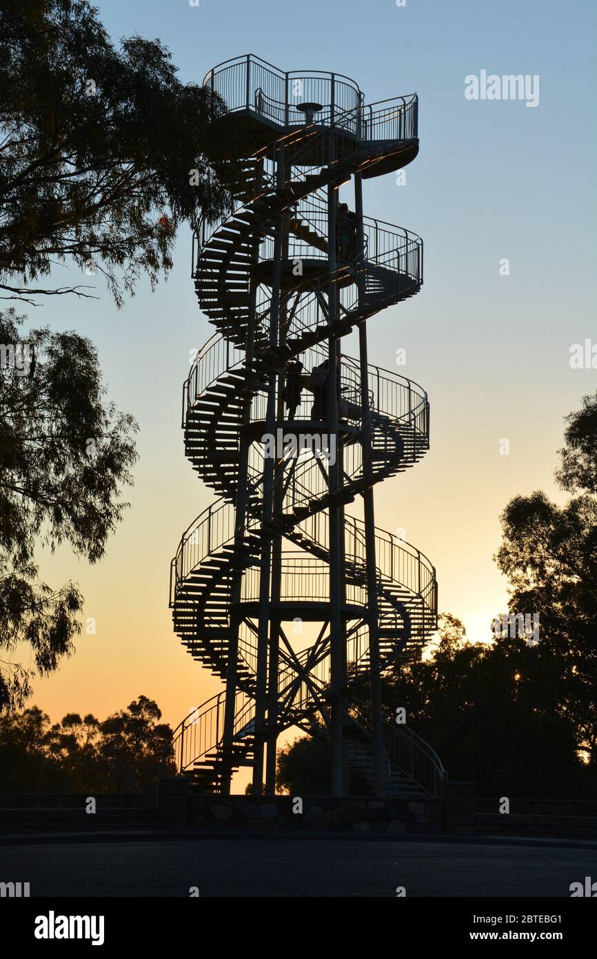 DNA-Turm im Kings Park, Perth, Australien Stockfoto