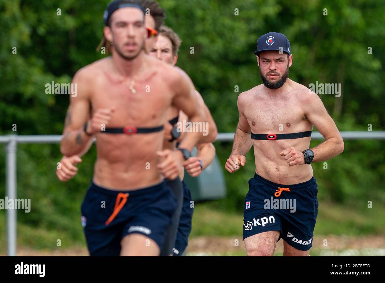 20. Mai 2020 Heerenveen, Niederlande Shorttrack, Sjinkie Knegt Gesehen während der Trainingseinheit der niederländischen Shorttrack-Nationalmannschaft am 20. Mai 2020 in Heerenveen, Niederlande Stockfoto