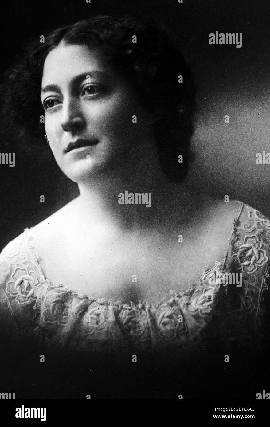 Kathleen Floyd, Tochter des konfunierten Kapitäns W. D. Floyd aus Nevada, Missouri, der auf der 1912 von den Veteranen der Vereinigten konfunierten Veteranen in Macon, Georgia veranstalteten "Ehrenhilfe" war Stockfoto