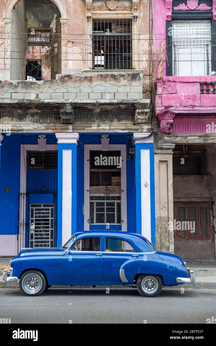 Straßen von Havanna, Kuba Stockfoto