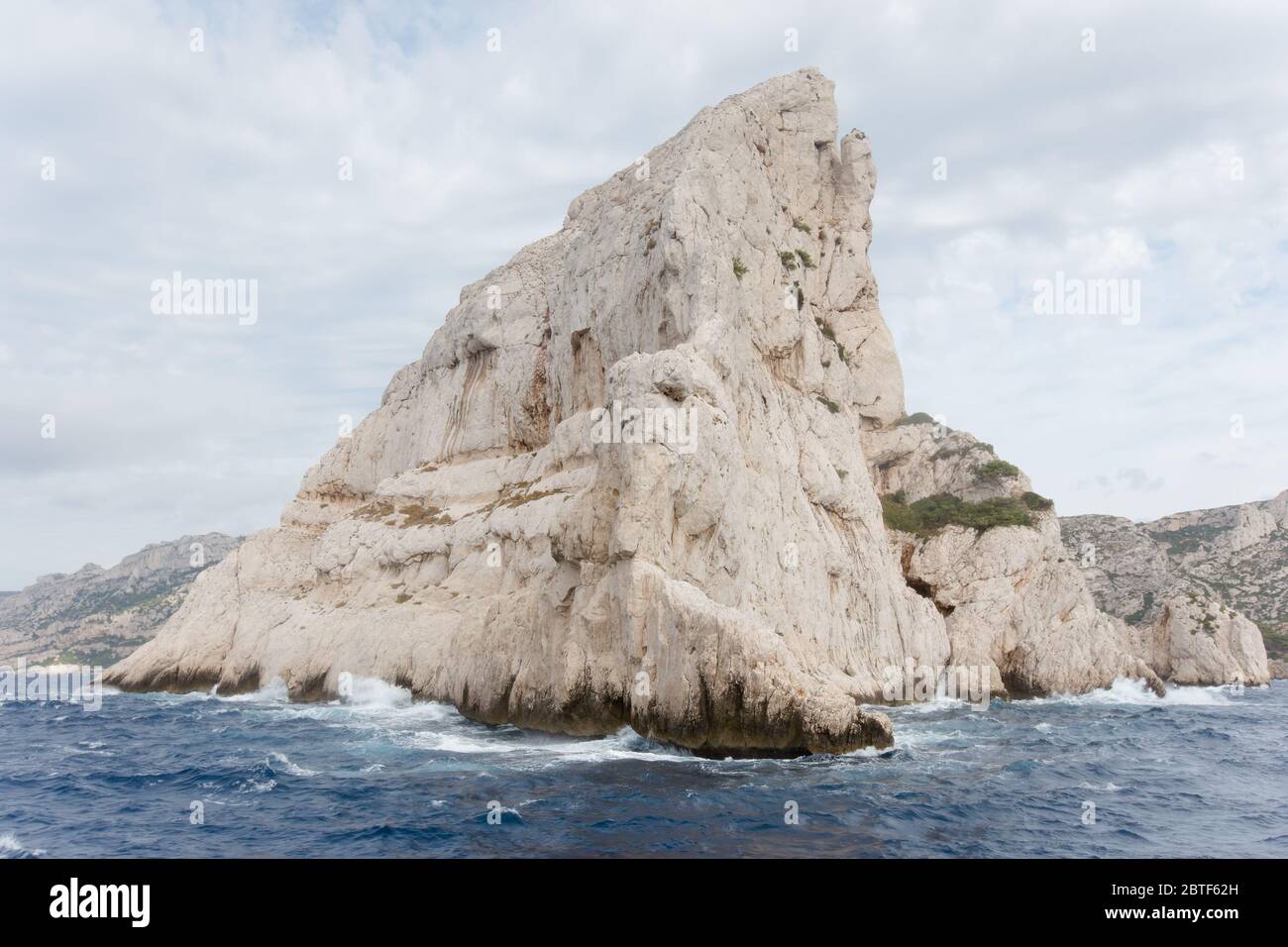 Schöner Nationalpark Calanques in der Nähe von Marseille in Frankreich Stockfoto