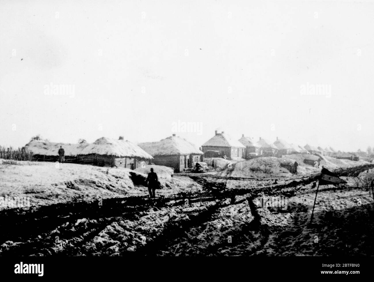 Dabuk Operation Barbarossa - Deutsche Invasion Russlands, 1941 - 15. Division der Thüringer-Kurhessen Division Stockfoto