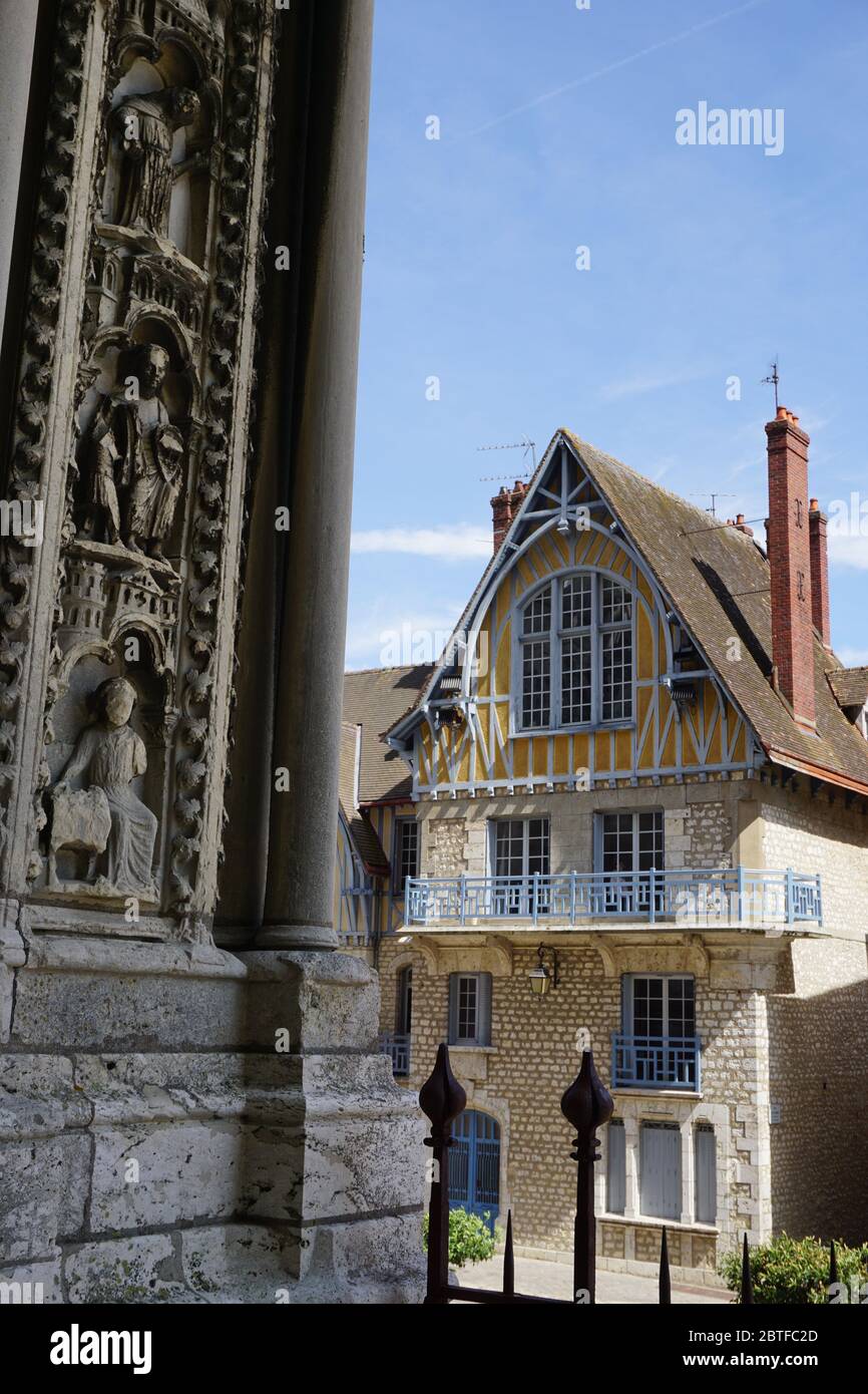 Kathedrale von Chartres, Frankreich Stockfoto