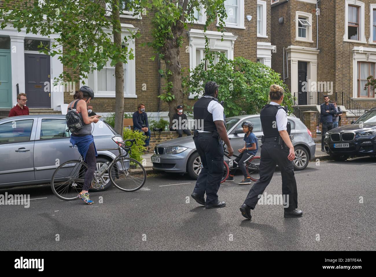 dominic cummings House islington Stockfoto