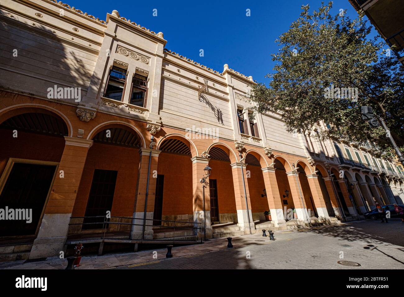 Parlament de les Illes Balears, Antiguo Circulo Mallorquin, s.XIX, Palma, Mallorca, Balearen, Spanien. Stockfoto