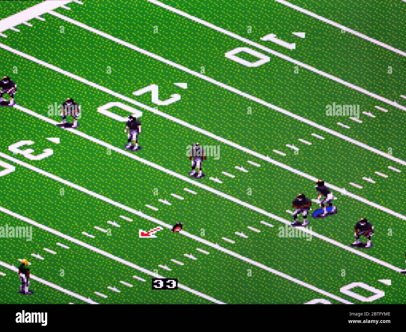 Sports Illustrated Championship Football & Baseball - SNES Super Nintendo - nur zur redaktionellen Verwendung Stockfoto