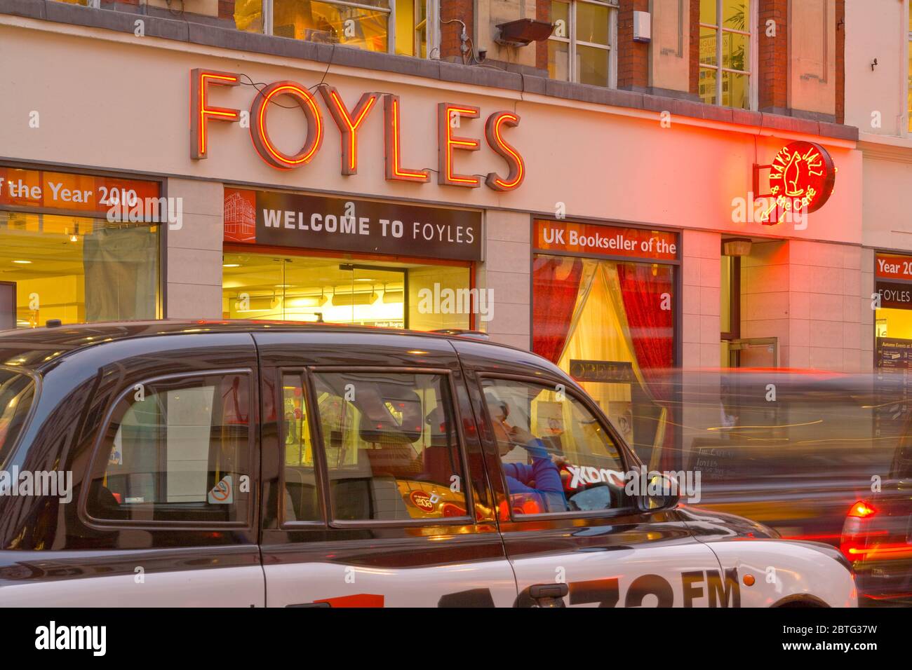 Foyles Buchladen, Charing Cross Road, London, England Stockfoto