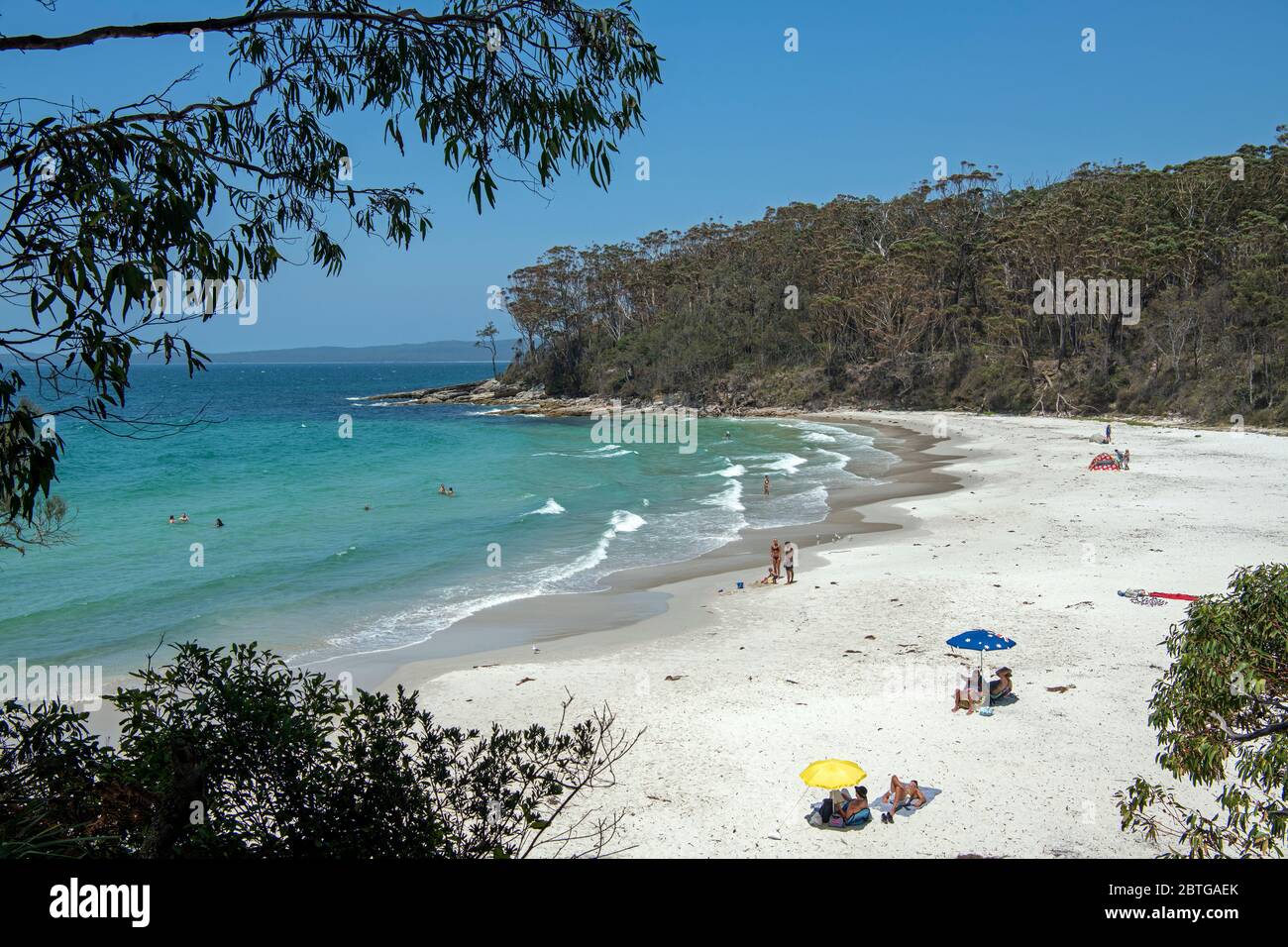 Blenheim Beach Jervis Bay NSW Australien Stockfoto