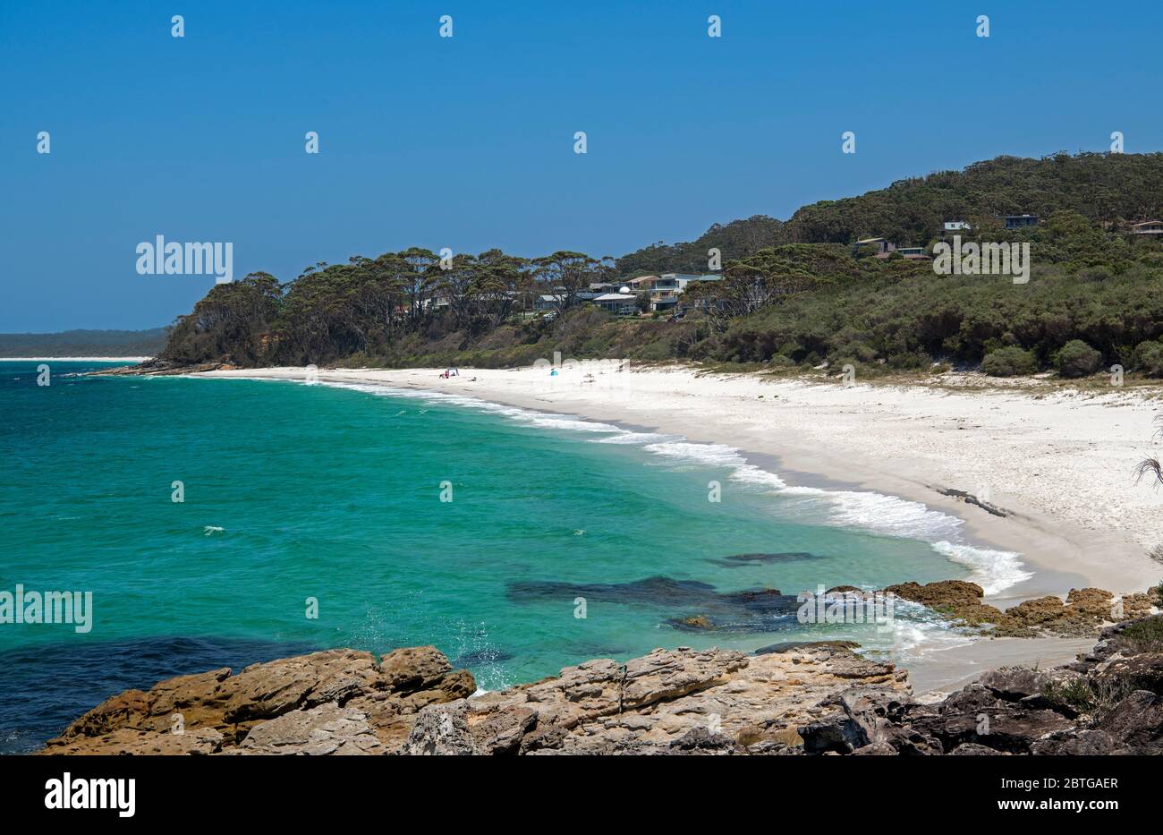 Chinamans Beach Jervis Bay NSW Australien Stockfoto