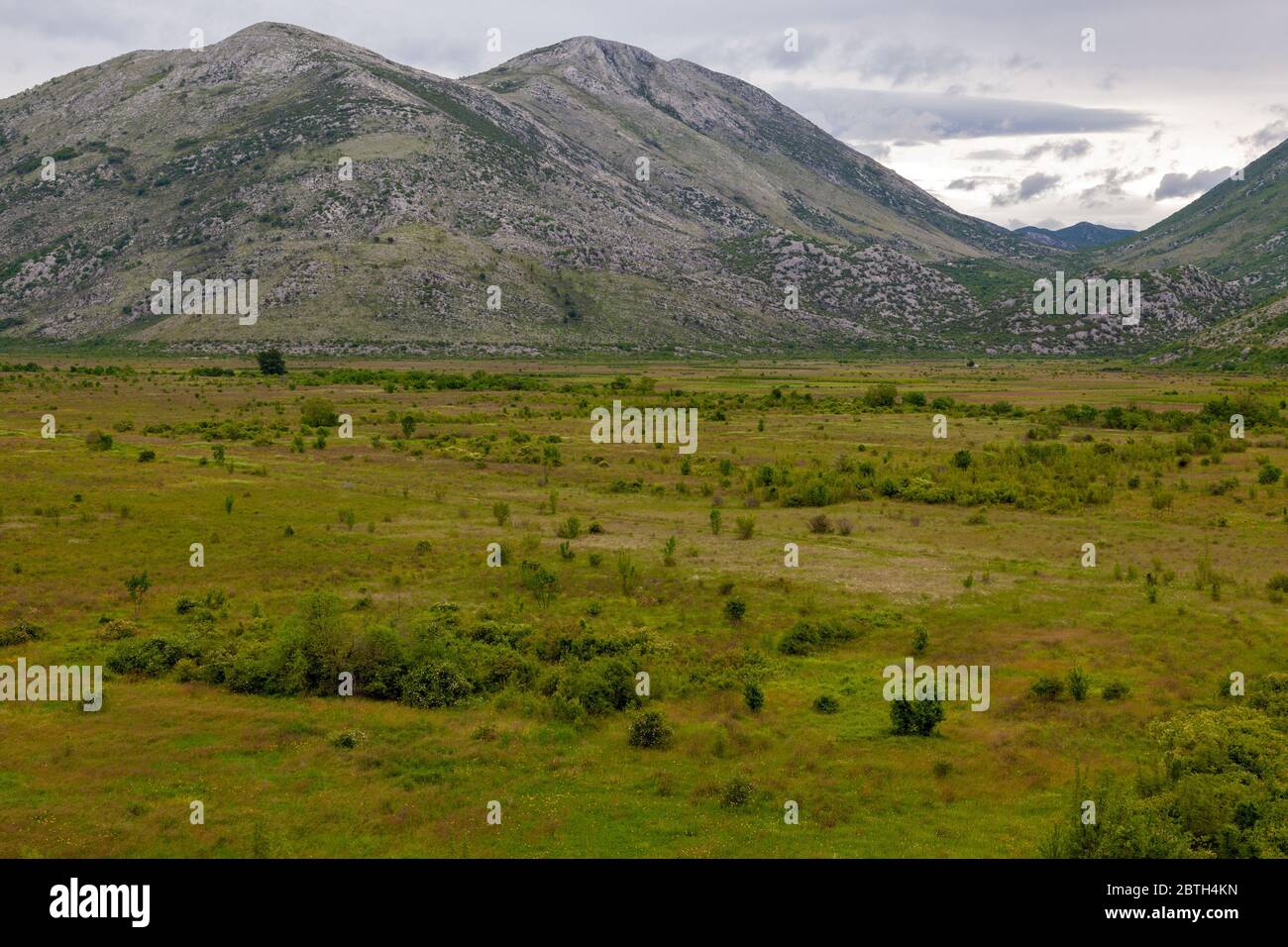 Popovo polje Hochland in Bosnien und Herzegowina Stockfoto