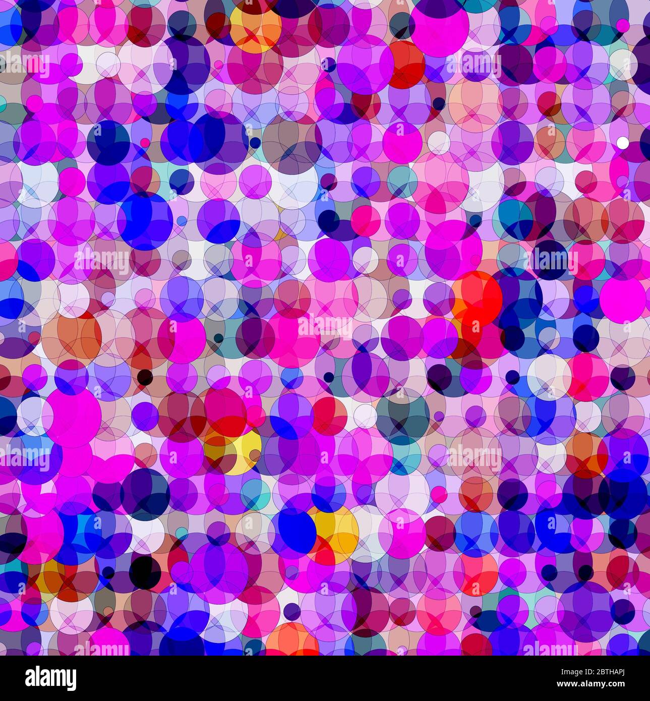 Abstrakt bunten Hintergrund mit Blasen Stockfoto