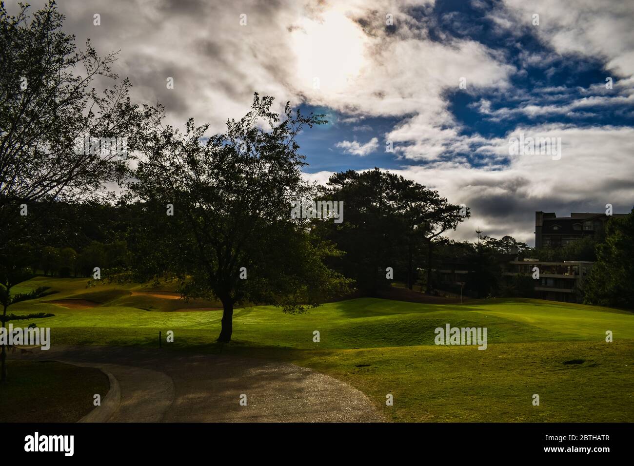 Camp John Hay, Baguio City Stockfoto