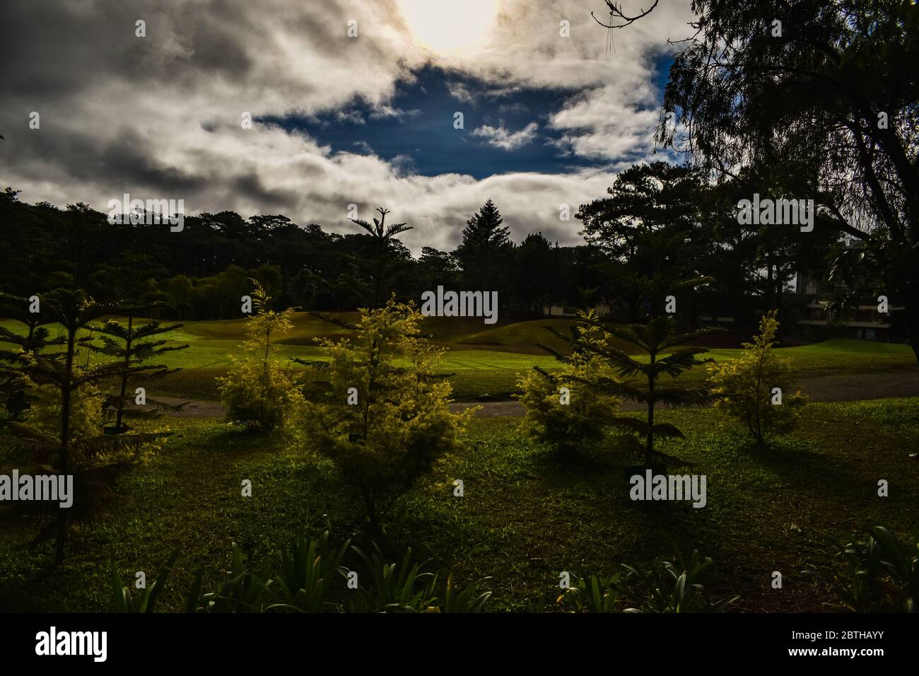 Camp John Hay, Baguio City Stockfoto