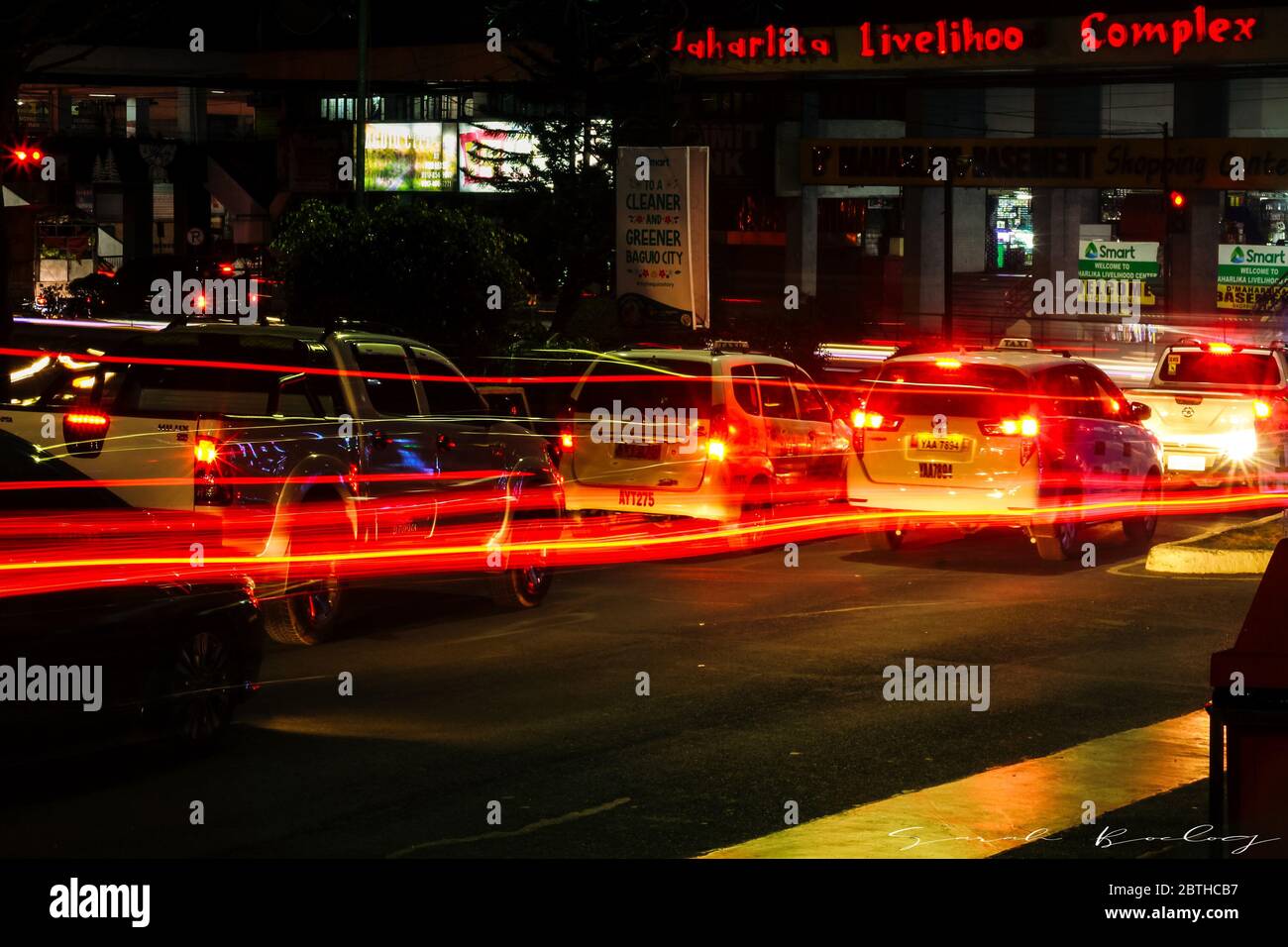Session Road, Baguio City Stockfoto