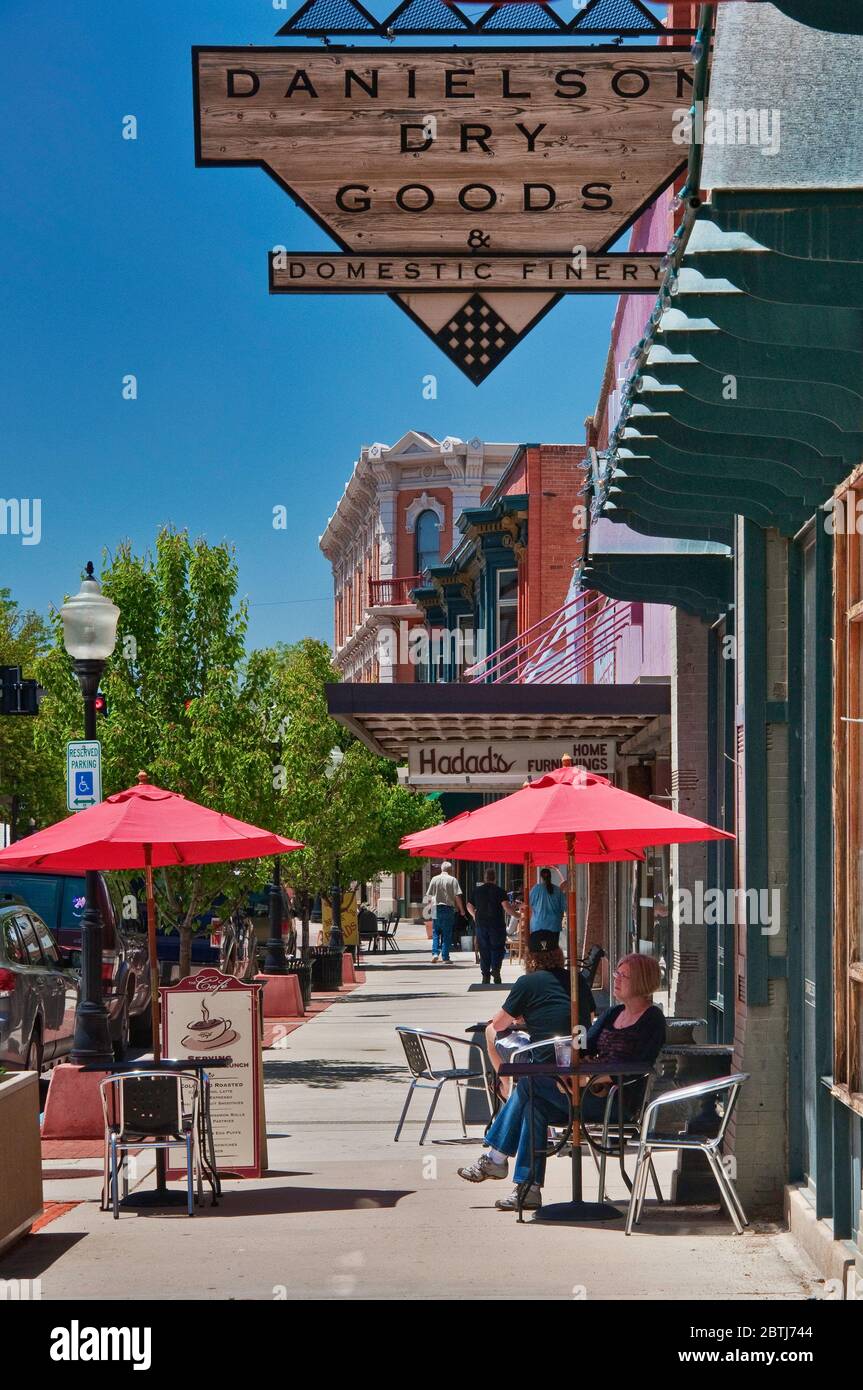 Hauptstraße in Trinidad, Colorado, USA Stockfoto