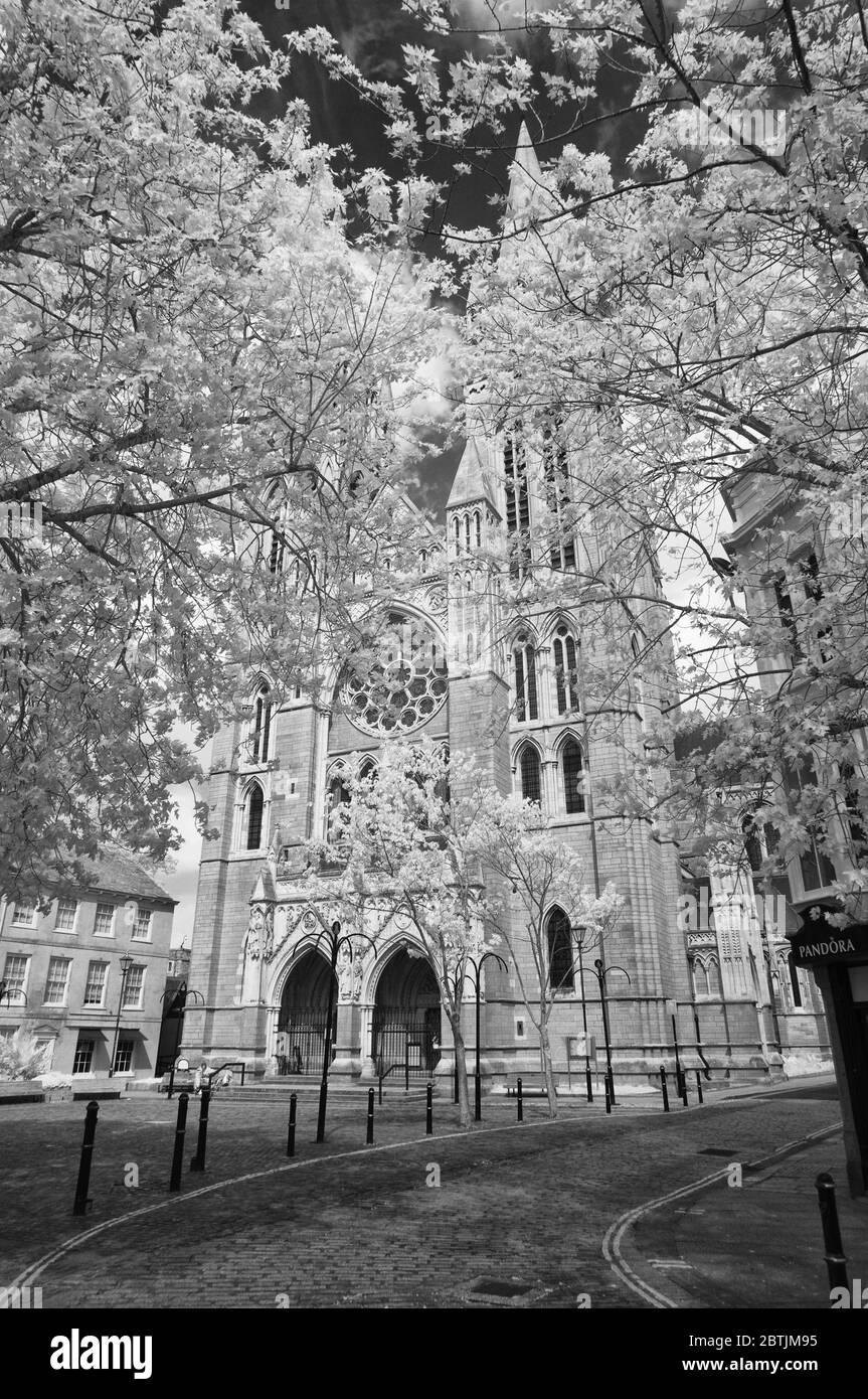 Truro Cathedral, Cornwall, Großbritannien Stockfoto